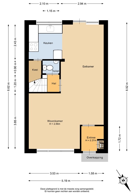 mediumsize floorplan